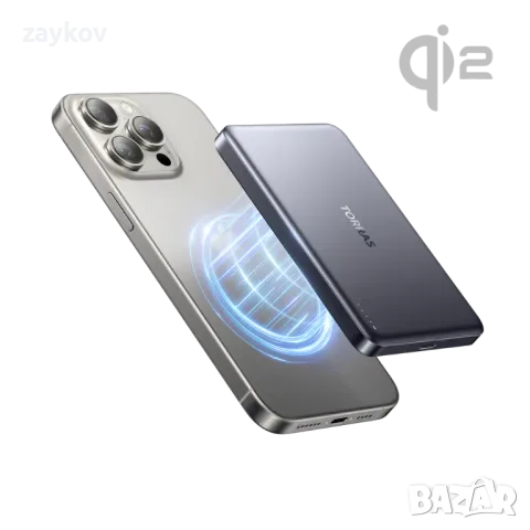 магнитна палър банка 10000 mah