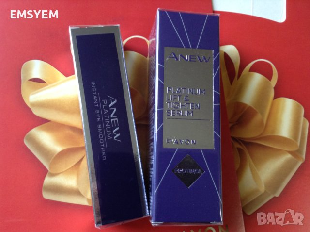 Комплект Anew Platinum серум със стягащ и повдигащ ефект+гел-крем за очи, снимка 2 - Комплекти и лотове - 42832770