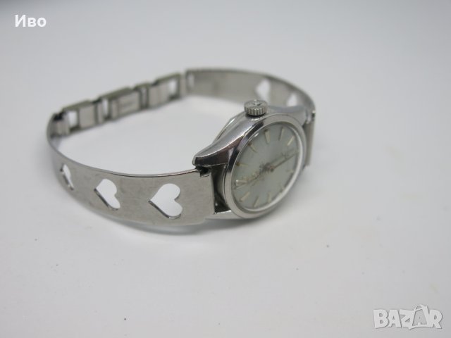 Дамски механичен ретро часовник Cyma Navystar Cymaflex 2-2768, снимка 9 - Дамски - 44496558