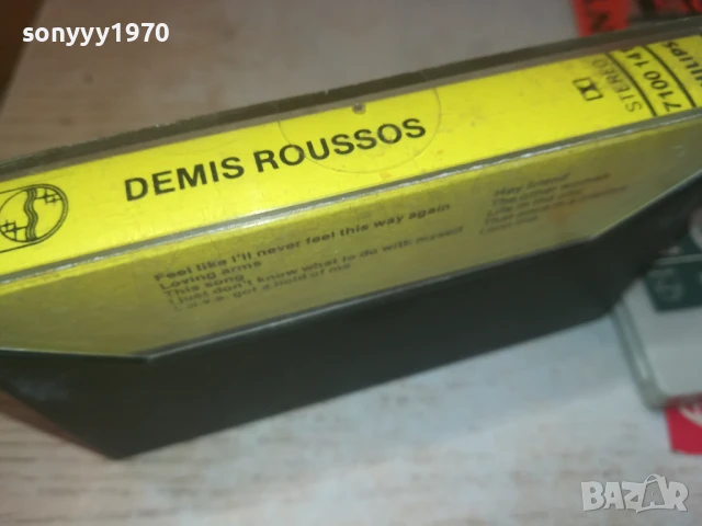 DEMIS ROUSSOS-ORIGINAL TAPE 0308251744, снимка 4 - Аудио касети - 51237714