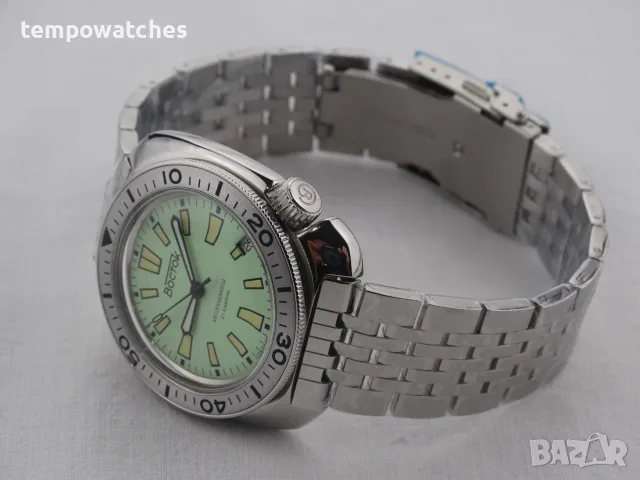 ВОСТОК АМФИБИЯ АВТОМАТИЧЕН-"ЧЕРЕПАХА"-"LIME" ref: 70086В, снимка 13 - Мъжки - 48082146