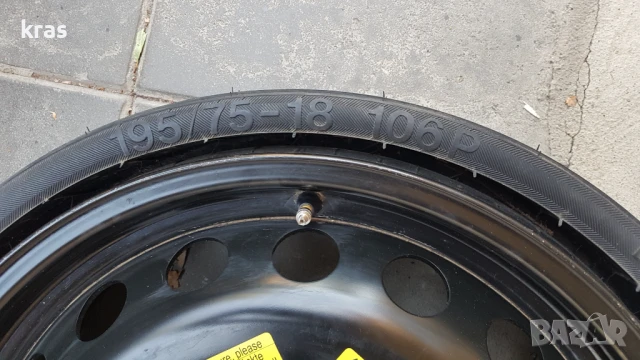 Ауди Q5, SQ5 резервна гума / патерица / 18 цола, снимка 4 - Гуми и джанти - 51193008