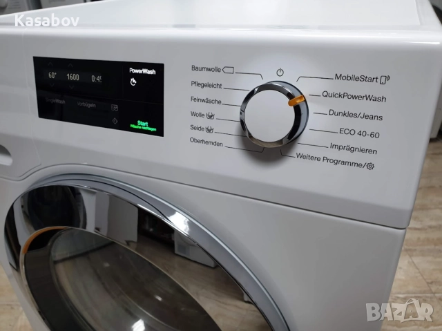 9кг - 1600rpm - Wi-Fi - Miele W1 Excellence Пералня Миеле 12м Гаранция, снимка 3 - Перални - 52461782
