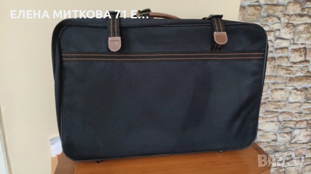 L.Lambertazzi голям куфар с 4 колелца, снимка 5 - Куфари - 52497707