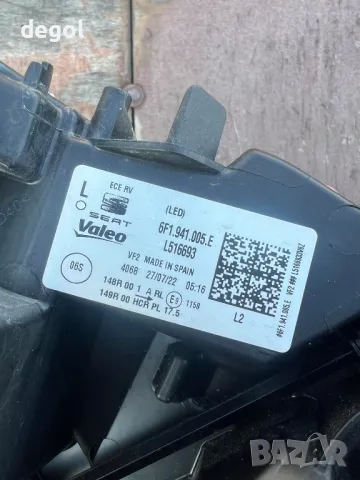 Оригинален ляв Лед Фар Seat Ibiza5,Seat Arona, модел 2020-2022г., снимка 4 - Аксесоари и консумативи - 47719475