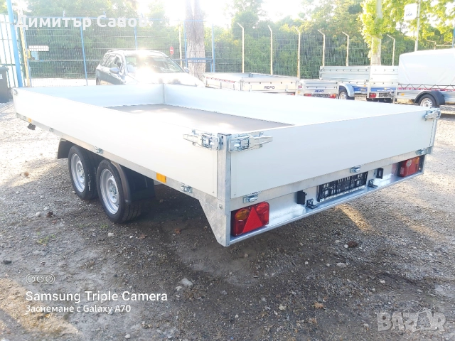 Ремарке Поп Индъстри 4.10 х 2.10 до 2700kg., снимка 4 - Ремаркета - 51973418