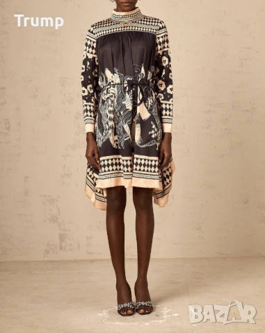 Ефектна , елегангна рокля, сатен , стандарт, снимка 6 - Рокли - 53931350