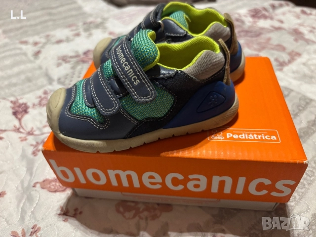 Бебешки сникърски за прохождане Biomecanics, снимка 5 - Бебешки обувки - 52594131