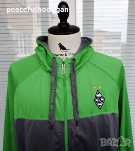 Borussia Mönchengladbach -оригинално мъжко горнище с качулка размер XL, снимка 2 - Спортни дрехи, екипи - 52948967