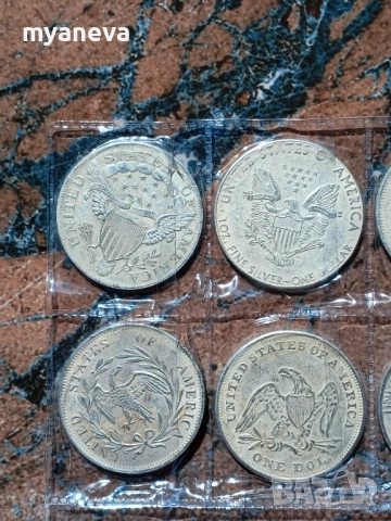 Комплект от 8 бр . американски монети , снимка 6 - Нумизматика и бонистика - 51870386