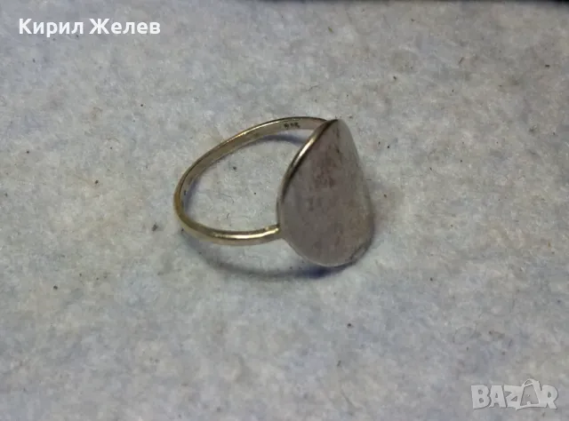 СТИЛЕН ВИНТИДЖ АРТ СРЕБЪРЕН ПРЪСТЕН СРЕБРО 925 КРАСИВА РЪЧНА БИЖУТЕРСКА ИЗРАБОТКА 13701, снимка 11 - Пръстени - 49606423