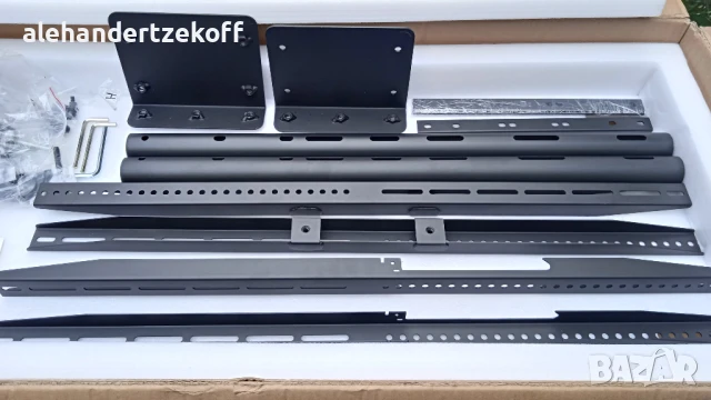 Двойна стойка за лед панел Mito Light конструктивни и крепежни еламенти за стойката, снимка 2 - Фитнес уреди - 51090514