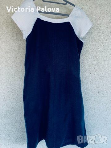 Много красива ленена рокля, снимка 3 - Рокли - 36652760