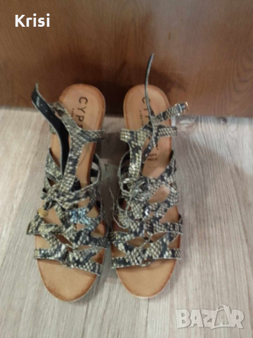 Дамски сандали с ток, снимка 2 - Дамски обувки на ток - 44724917