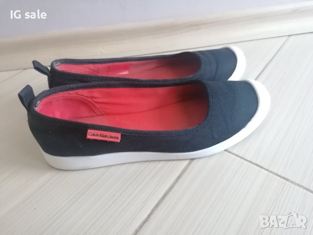 Черни обувки Calvin Klein 38