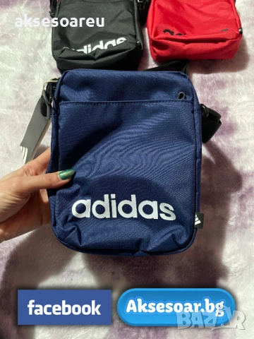 Практични малки и удобни за носене чантички ADIDAS PERFORMANCE преносима компактна Чанта през рамо, снимка 5 - Чанти - 54001400
