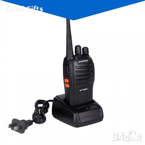 2 броя Радиостанция Baofeng BF-666S комплект , снимка 5 - Друга електроника - 39311456