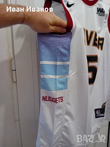 Чисто нов оригинален потник на Denver Nuggets - Nikola Jokic, снимка 5 - Баскетбол - 51709775