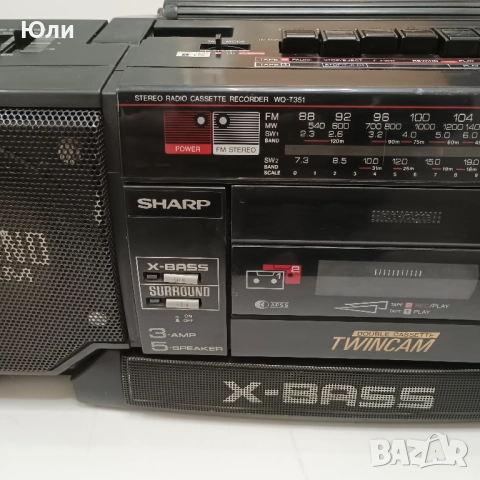 SHARP WQ-351zbk, снимка 9 - Аудиосистеми - 52301226