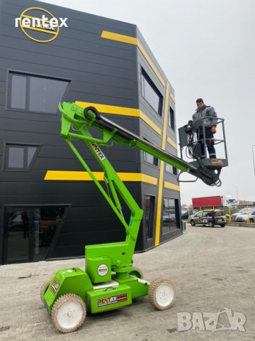 Артикулираща вишка 12,14 м Nifty Дизел,Електро Под НАЕМ от Рентек София 