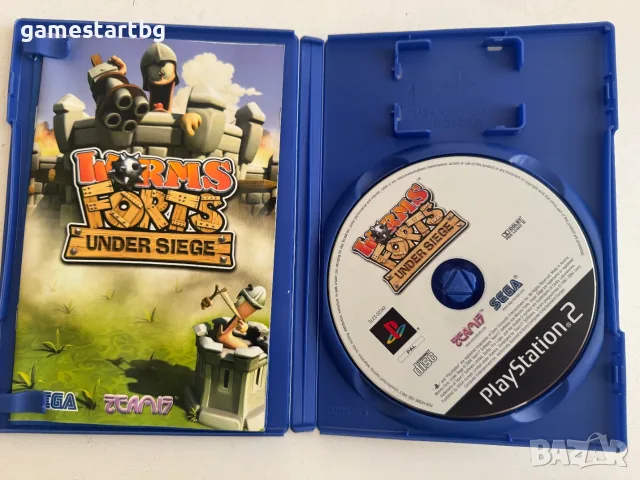 Worms Forts: Under Siege за PS2, снимка 3 - Игри за PlayStation - 56439108