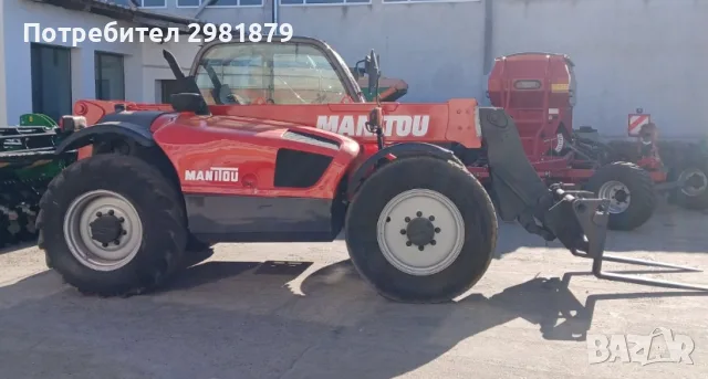 Телескопичен товарач Маниту Manitou MLT 730, снимка 3 - Селскостопанска техника - 56129563