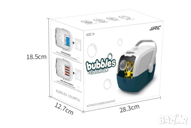 🫧 Машина за сапунени балончета 
