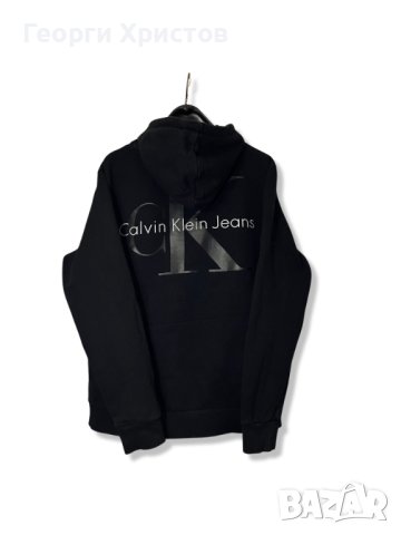 Calvin Klein Jeans Zip-Up Hoodie Мъжко Горнище, снимка 2 - Спортни дрехи, екипи - 44265768