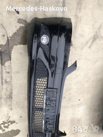 W221 Предна броня АМГ, снимка 2 - Части - 39455725
