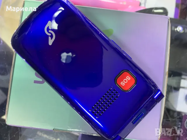 Мобилен Флип Телефон с Големи Бутони / Телефон за Възрастни Хора, снимка 4 - Телефони с две сим карти - 47305041