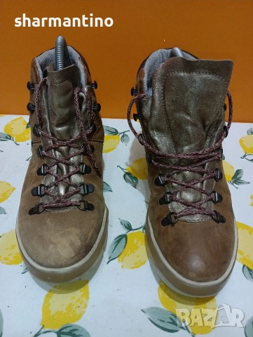 Napapijri кожени N 39 - 25 лв, снимка 3 - Дамски боти - 52751438