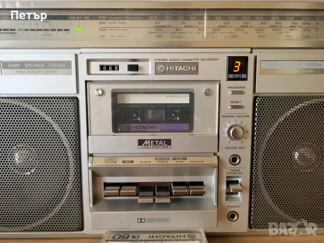 HITACHI TRK-8290E, снимка 3 - Радиокасетофони, транзистори - 55926454