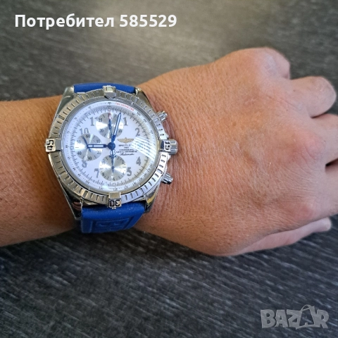 BREITLING Хронограф, снимка 2 - Мъжки - 52493202