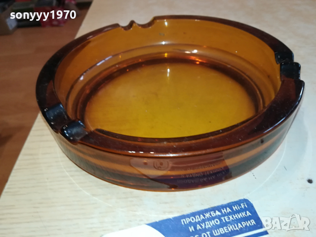 ГОЛЯМ МАСИВЕН ПЕПЕЛНИК 20СМ ОТ ГЕРМАНИЯ 0303241200, снимка 3 - Антикварни и старинни предмети - 44583121