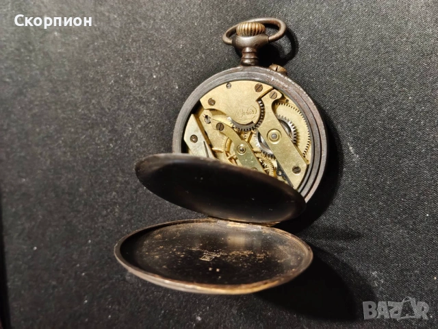 Швейцарски джобен часовник - ARGENTAN DEPOSE - ПРОМОЦИЯ, снимка 9 - Джобни - 49332064