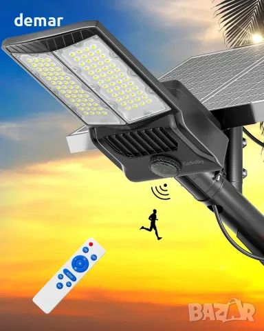 Gefolly SL-13000W соларна външна лампа 6500 K с IP67