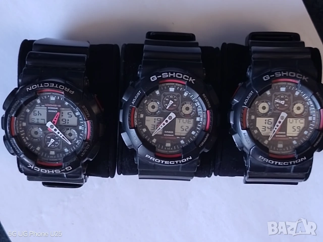 Часовник Casio G-Shock GA-100, снимка 3 - Мъжки - 54128401
