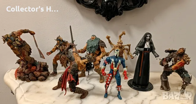 Spawn McFarlane action figures 8 екшън фигурки на Споон, Дракула, Атила от периода 1994-2004 година