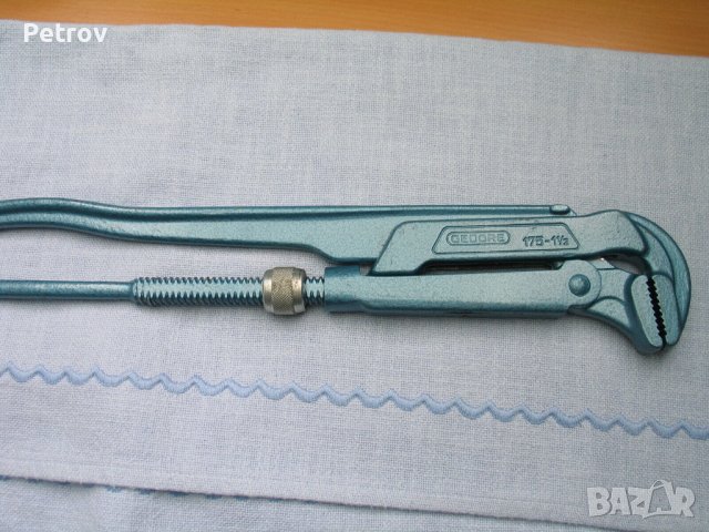 GEDORE No.175 Germany - 1 1/2" PROFI Тръбен Ключ !!! ЧИСТО НОВ !!! ORIGINAL GEDORE Germany !!!!!!, снимка 4 - Гедорета - 39622090