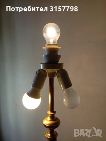 Винтидж настолна лампа, снимка 8 - Настолни лампи - 51169936