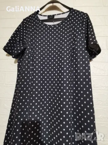 СТРАХОТНА И ЕФЕКТНА РОКЛЯ 2XL, снимка 3 - Рокли - 49858790