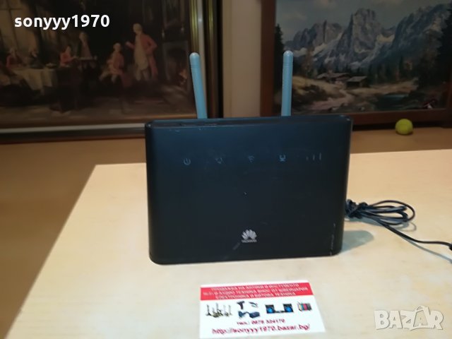РУТЕР МТЕЛ-HUAWEI 4G-A1 ROUTER мтел-ски със сиви антени 2508211100, снимка 2 - Рутери - 33916362