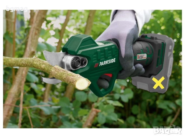 PARKSIDE акумулаторна ножица за клони и дървесина, PAAS 20-Li B1, снимка 4 - Градинска техника - 52142365