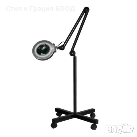 Лампа лупа S4 - 5 диоптера - черна/бяла, снимка 2 - Козметични уреди - 42683219