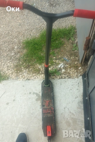 Тротинетка за трикове, снимка 4 - Скейтборд, ховърборд, уейвборд - 54209058