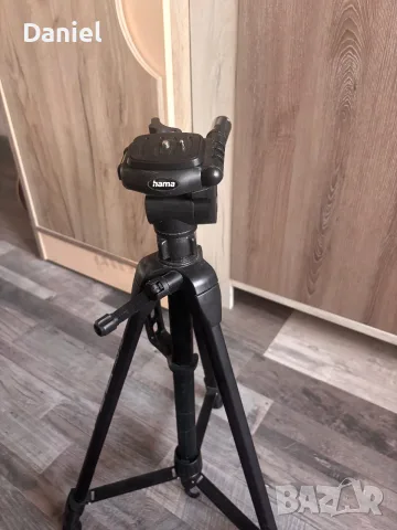 Статив Hama - Star Black, 60 - 153 cm, черен