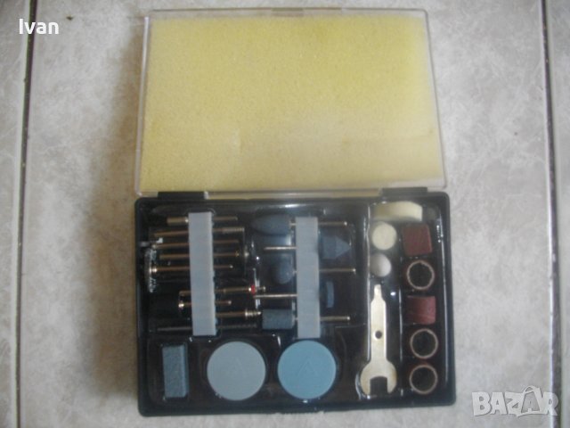 Нов Резервен Комплект 30 бр. Масивни Аксесоари За Шлифовалка / Мини Дрелка-Бормашина-Немски-Оригинал, снимка 13 - Бормашини - 36816525