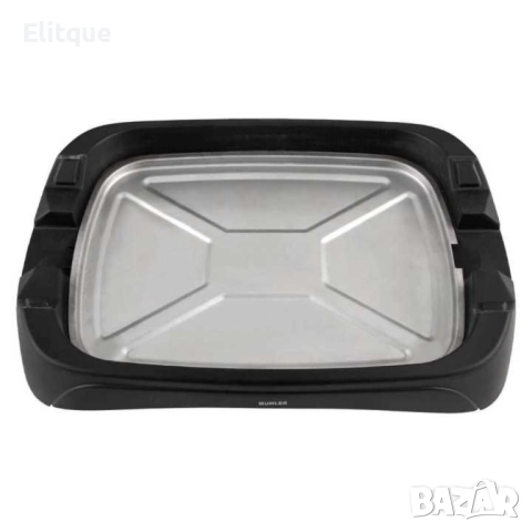 Скара електрическа с капак, мраморно покритие, 2000W, снимка 2 - Друга електроника - 52852763