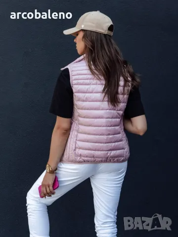 Дамско ватирано яке без ръкави с изправена яка STYLISHZ, 5цвята , снимка 6 - Якета - 47465180