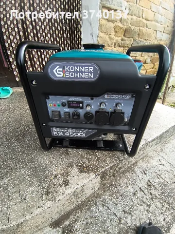 4.5 kw Генератор Агрегат KONNER SOHNEN KS4500i, снимка 3 - Генератори - 56317927